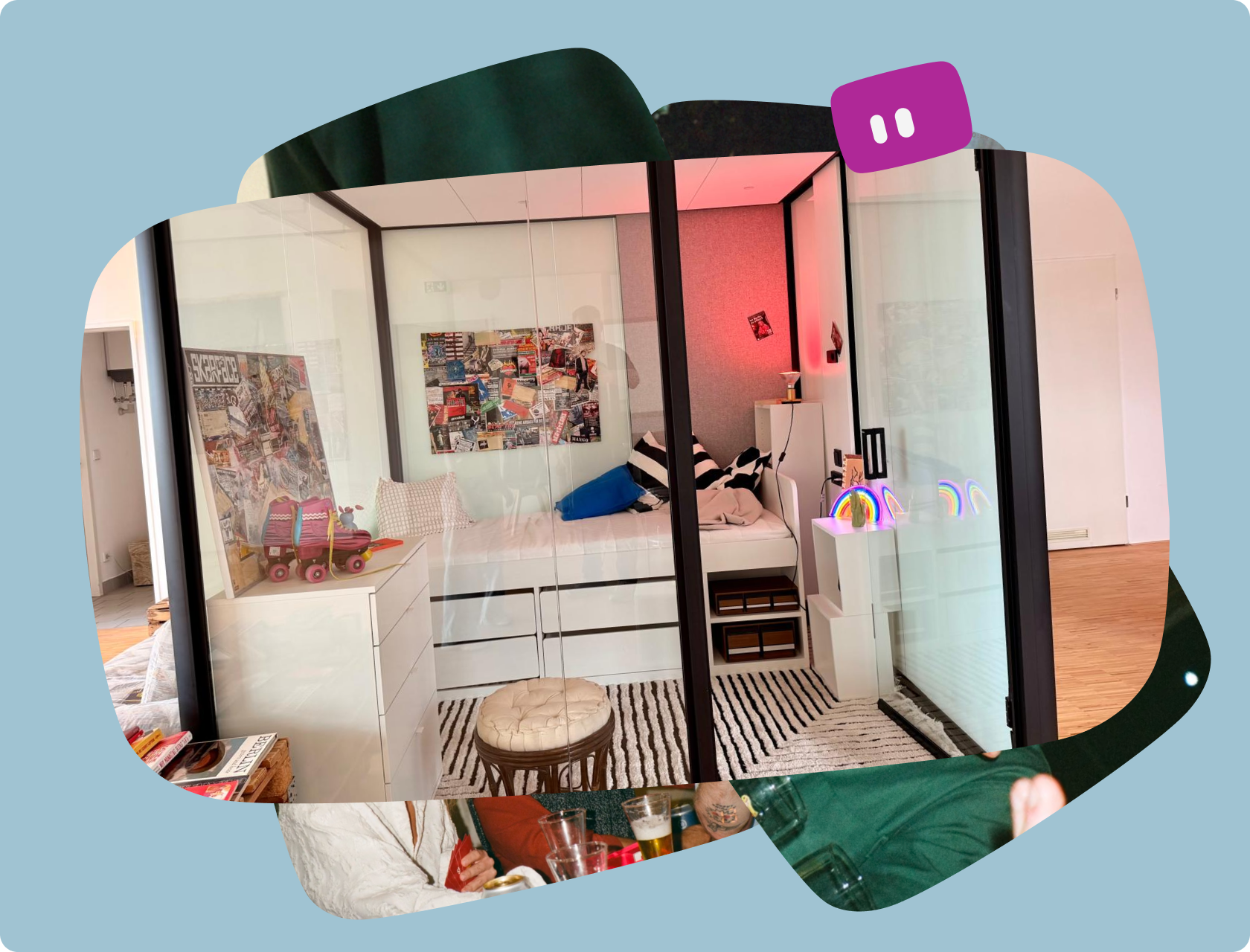 Blick in eine Communits-Unit.